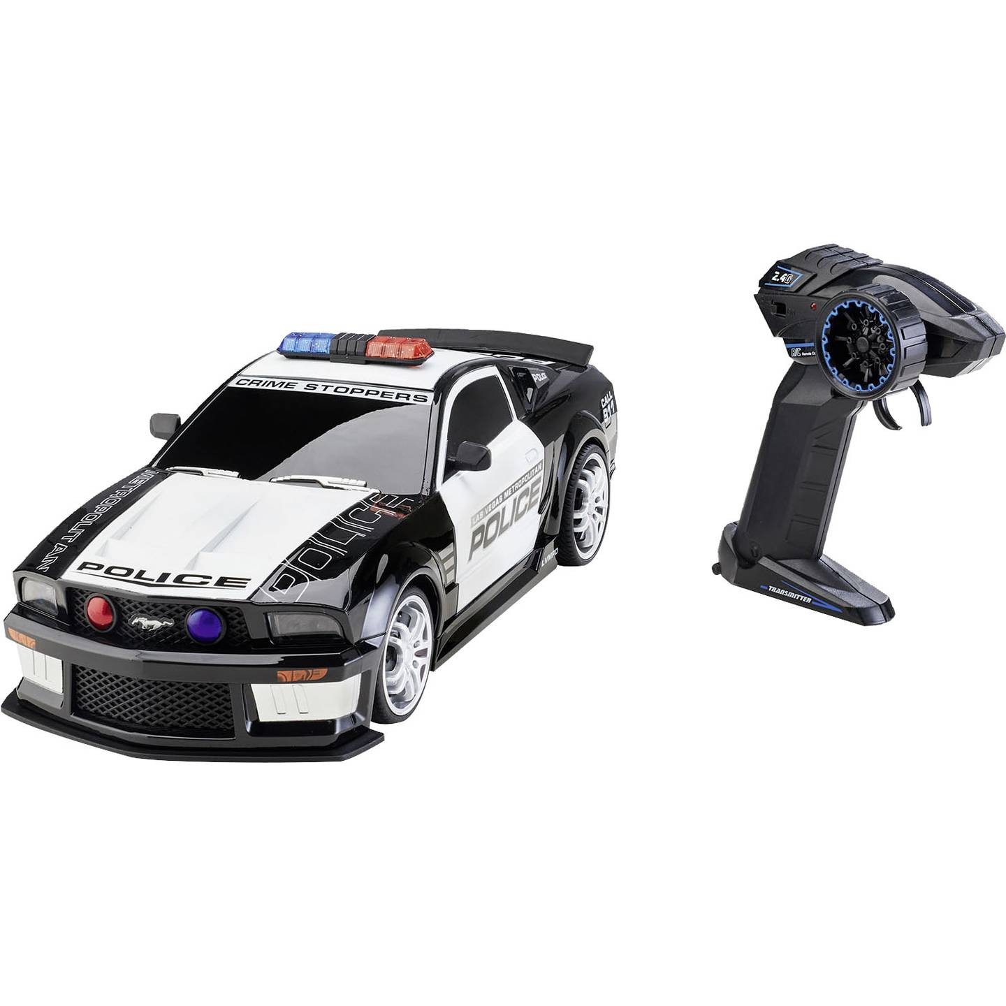 Τηλεκατευθυνόμενο Aυτοκίνητο Ford Mustang RC Police 1:12, Revell